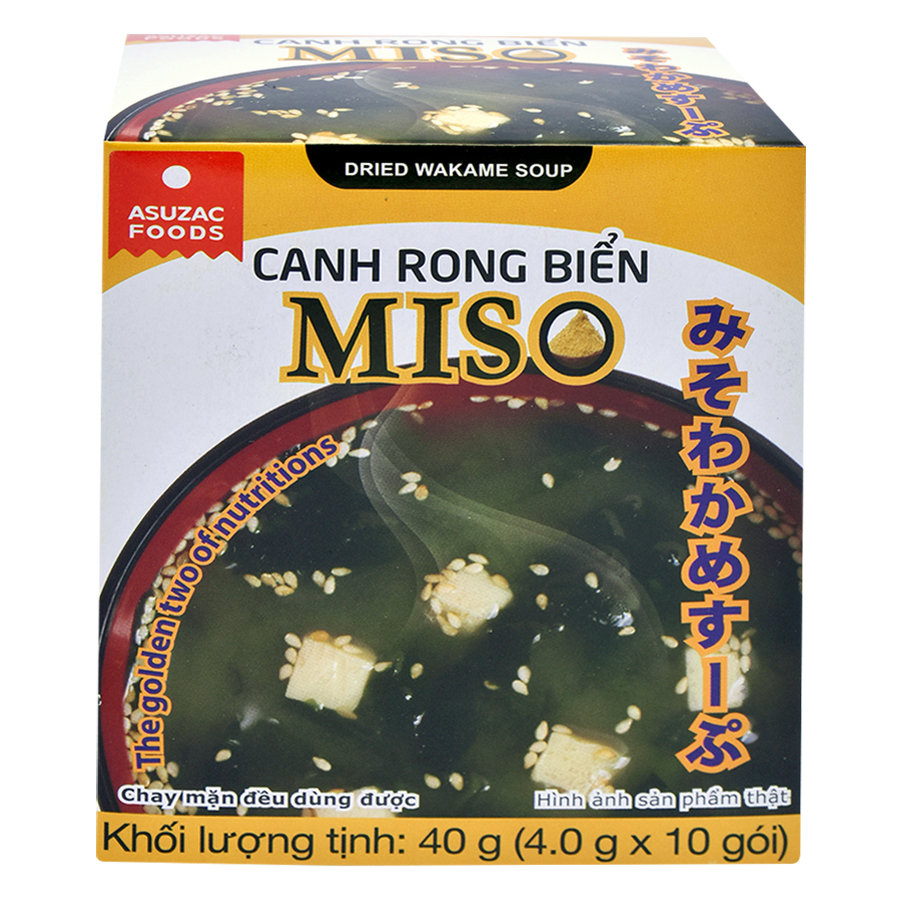Canh rong biển Miso Asuzac