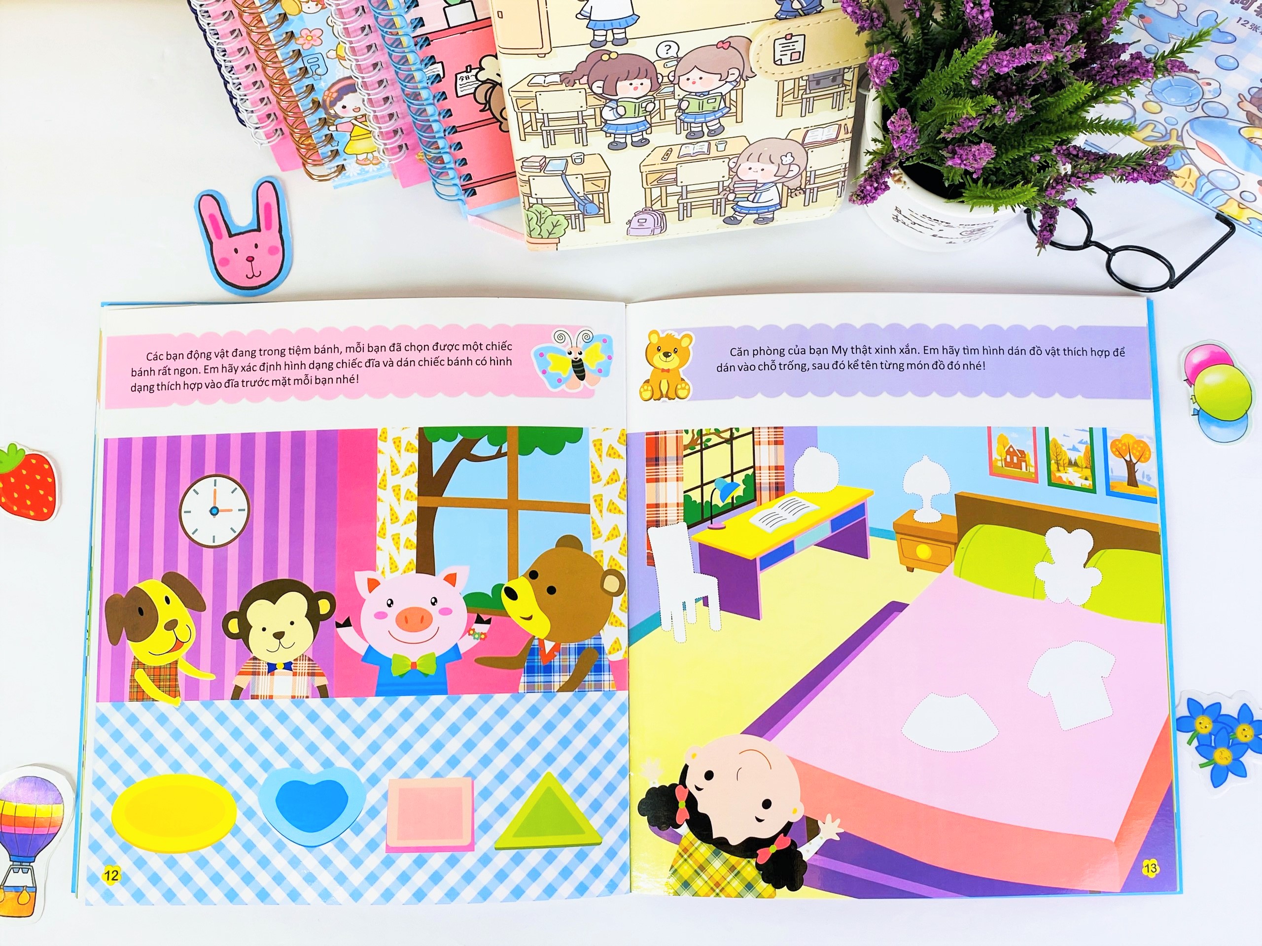 Sticker bóc dán thông minh - phát triển chỉ số cảm xúc EQ quyển 3