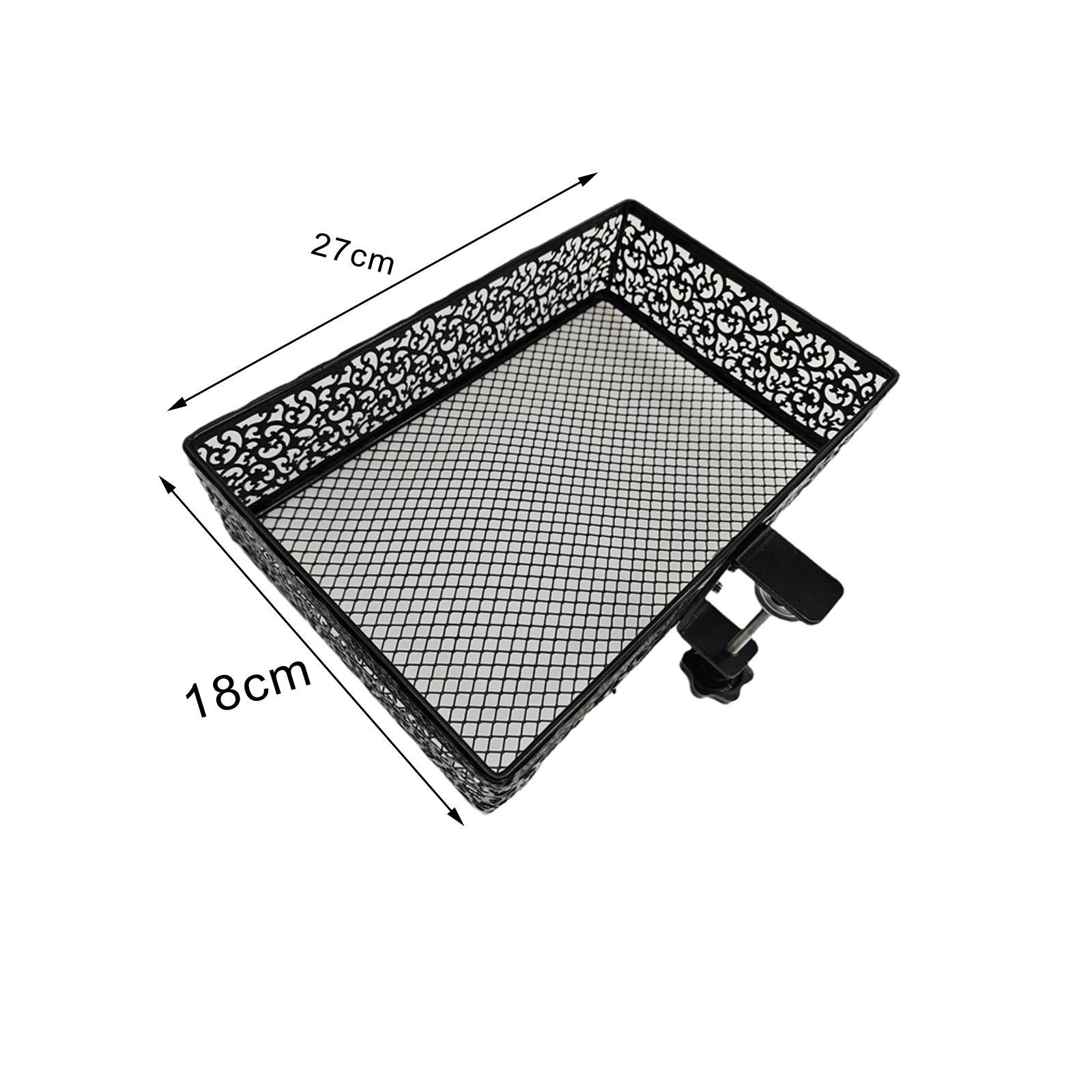 Under Desk Storage Desktop Drawer Basket Accessories Metal Rotatable Rack Swivel Desk Mount Tray Hidden Desktop Drawer Basket