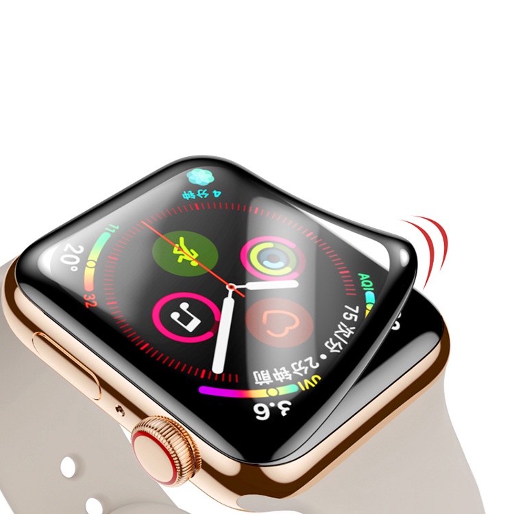 Hình ảnh Miếng Dán Mặt Đồng Hồ Cường Lực Dẻo 3D Kai dành cho Apple Watch- Hàng chính hãng