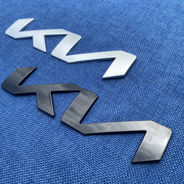 Logo biểu tượng trước và sau xe ô tô KIA - Chất liệu nhựa ABS cao cấp