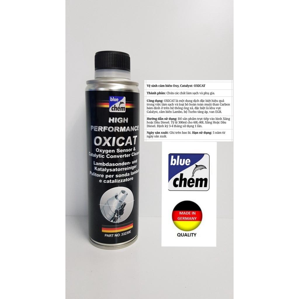 COMBO 2 chai Vệ sinh cảm biến oxi và bầu lọc khí thải Bluechem Oxicat - 300ml