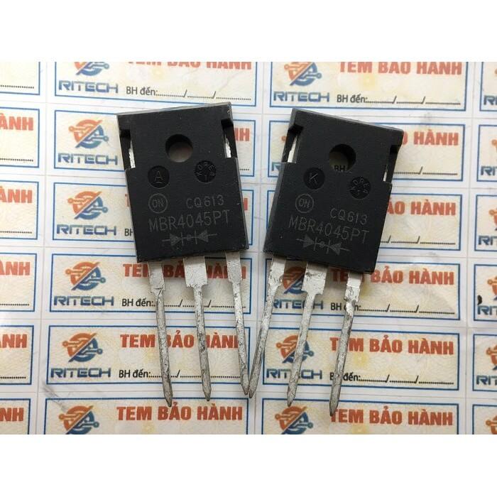 Combo 2 con MBR4045PT Diode Schottky TO-247 40A/50V hàng chính hãng