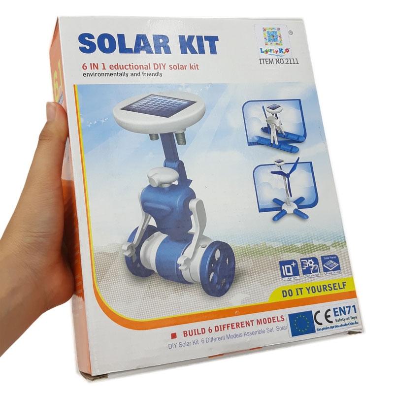 Đồ Chơi Robot DIY Solar Kit 6in1 211 LS04