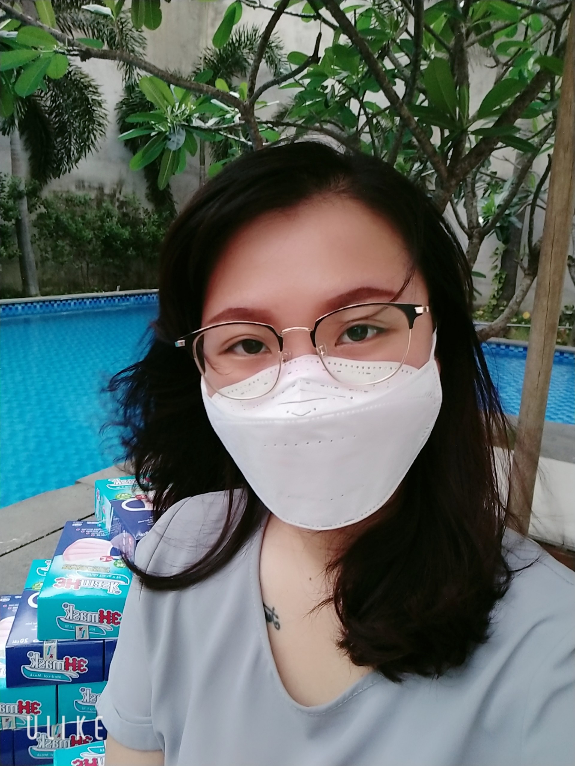 Khẩu Trang Kháng Khuẩn Cao Cấp 4D 3Hmask ôm khít mặt, không đau tai, không lem son