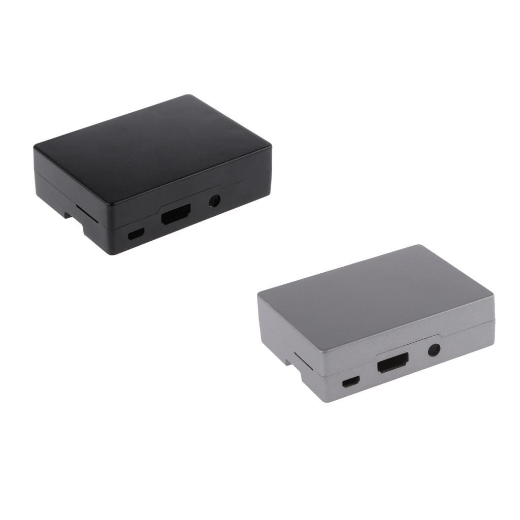 Metal Enclosure Case Box for Raspberry Pi B+ / Raspberry Pi 2 / Pi 3 Black