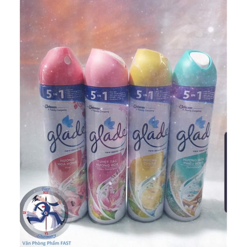 Xịt phòng Glade 280ml - Hương Ngẫu Nhiên