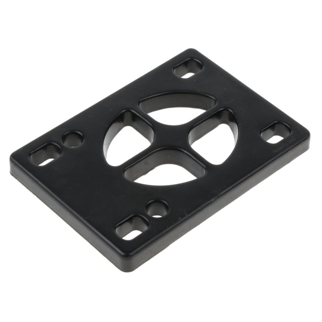 4pcs Skateboard Risers Shock Pad Longboard Shock-proof Mounting Hardware