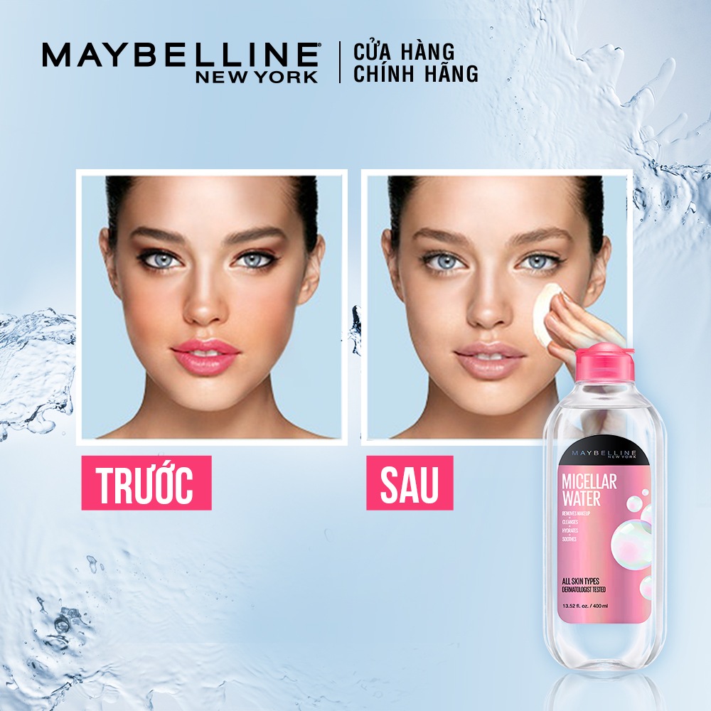 Nước Tẩy Trang Đa Công Dụng Maybelline Micellar Water - G2935100 (400ml)