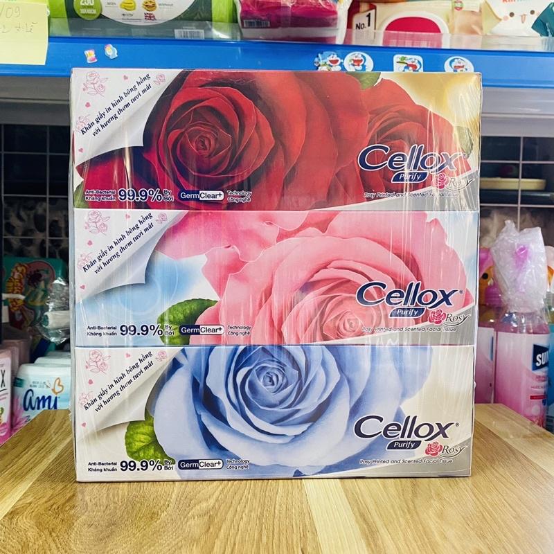 Khăn giấy hộp Cellox Thailand 150 tờ x2 lớp hương thơm mát