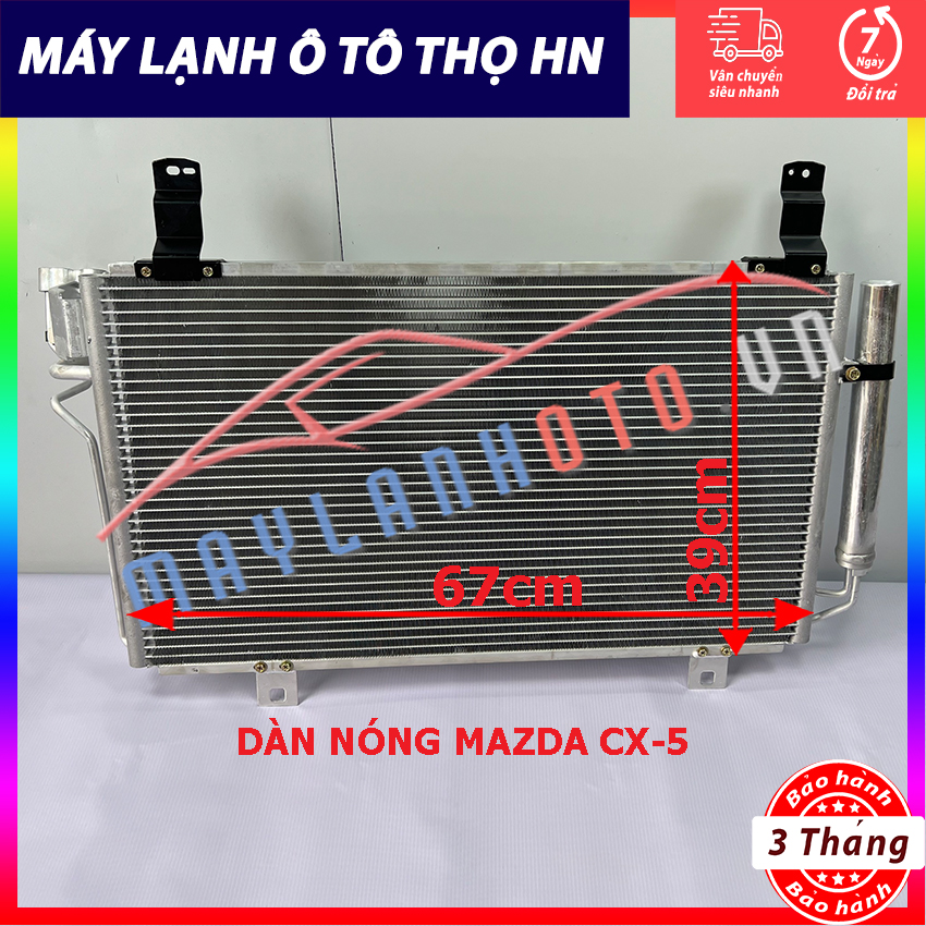 Dàn (giàn) nóng Mazda CX-5 Hàng xịn Thái Lan (hàng chính hãng nhập khẩu trực tiếp) CX5