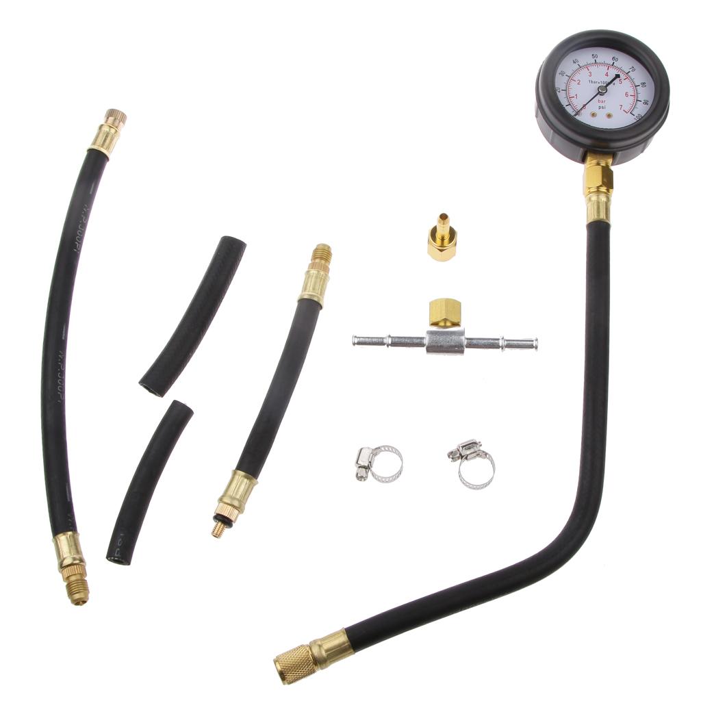 Xe Phun Nhiên Liệu Bơm Áp Máy Xăng Cụ 0-100 PSI