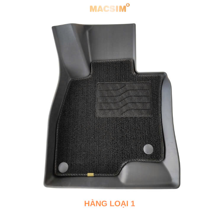 Thảm lót sàn ô tô 2 lớp cao cấp dành cho xe Mazda 3 2020+  (sd3) nhãn hiệu Macsim chất liệu TPE màu đen