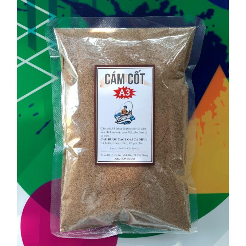 Cám cốt A3 dùng làm Mồi câu cá chuyên nghiệp | Túi 0.5kg