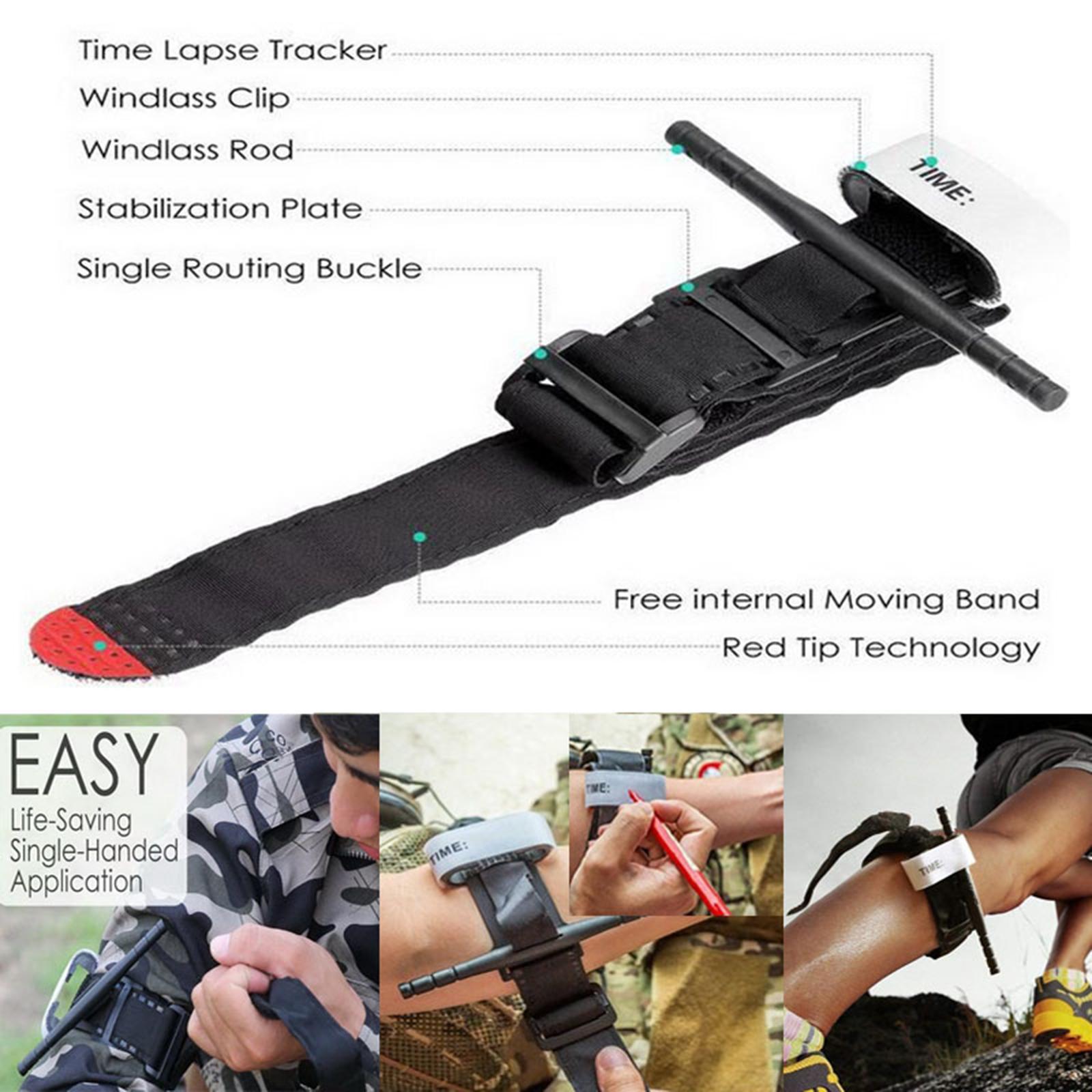 Tourniquet Strap Loss Handed Outdoor First Aids