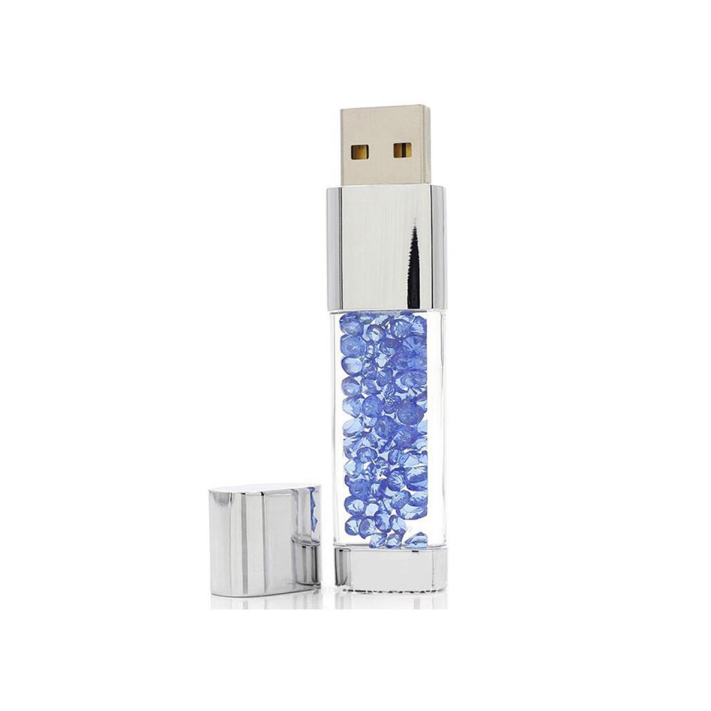 Crystal U Disk 8GB 16GB 32GB USB2.0 Flash Memory Stick Pen Drive Storage