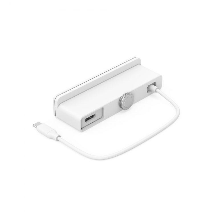 Cổng Chuyển DÀNH CHO  IMAC 24″ HYPERDIVE HDMI 4K60HZ 6-IN-1 USB-C HUB HD34A8 (KÈM 7 MIẾNG DÁN THEO MÀU DÀNH CHO  IMAC 24″) - Hàng Chính Hãng