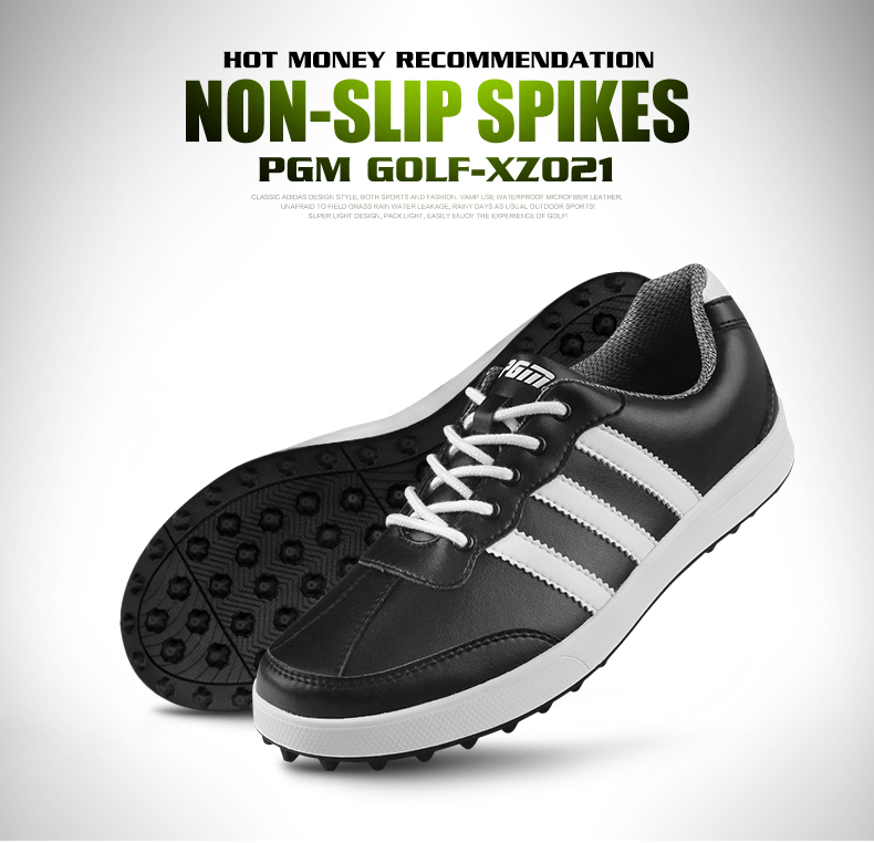 Giày Golf Nam PGM Golf Non-Slip Spikes XZ021