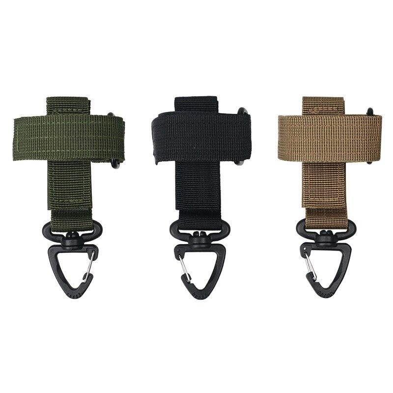 Multi-purpose Nylon Gloves Hook Work Gloves Safety Clip Outdoor Tactical Gloves Climbing Rope Anti-lost Camping Hanging Buck