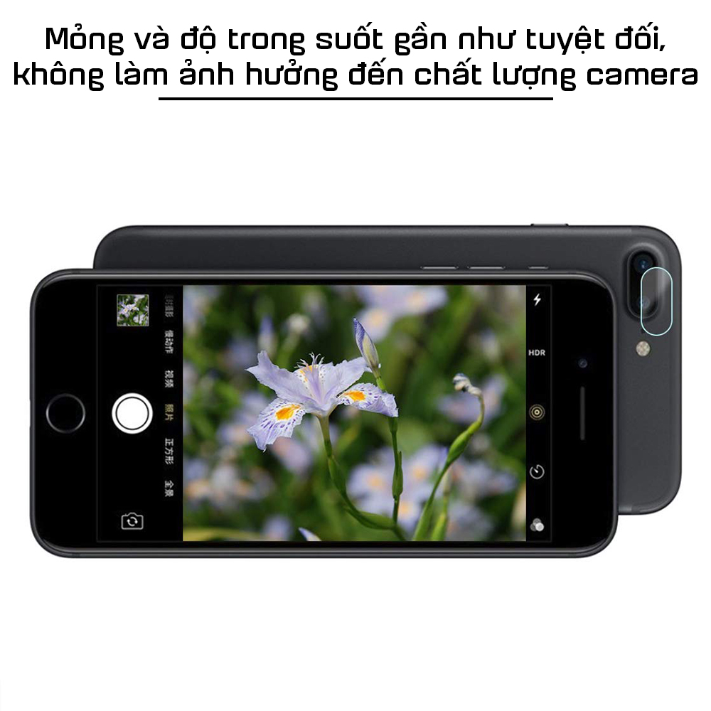 Miếng dán Cường Lực Bảo Vệ Camera Iphone 7 Plus - Hàng chính Hãng