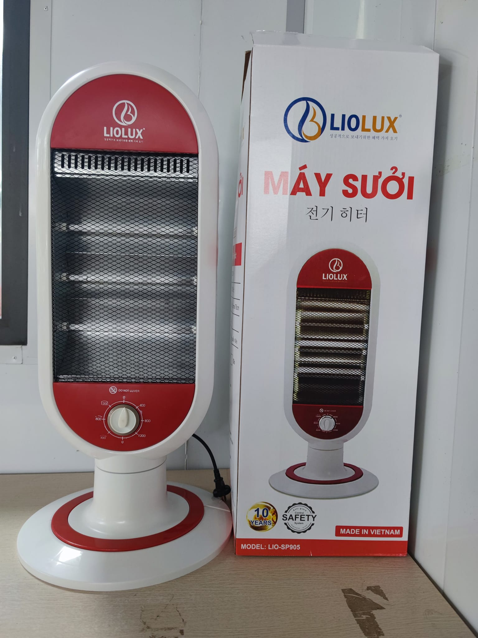 Quạt sưởi 3 bóng Liolux LIO- SP905 - Hàng Chính Hãng