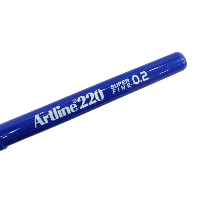 Bút Vẽ Kỹ Thuật 0.2 mm - Artline EK-220-BL - Màu Xanh Dương