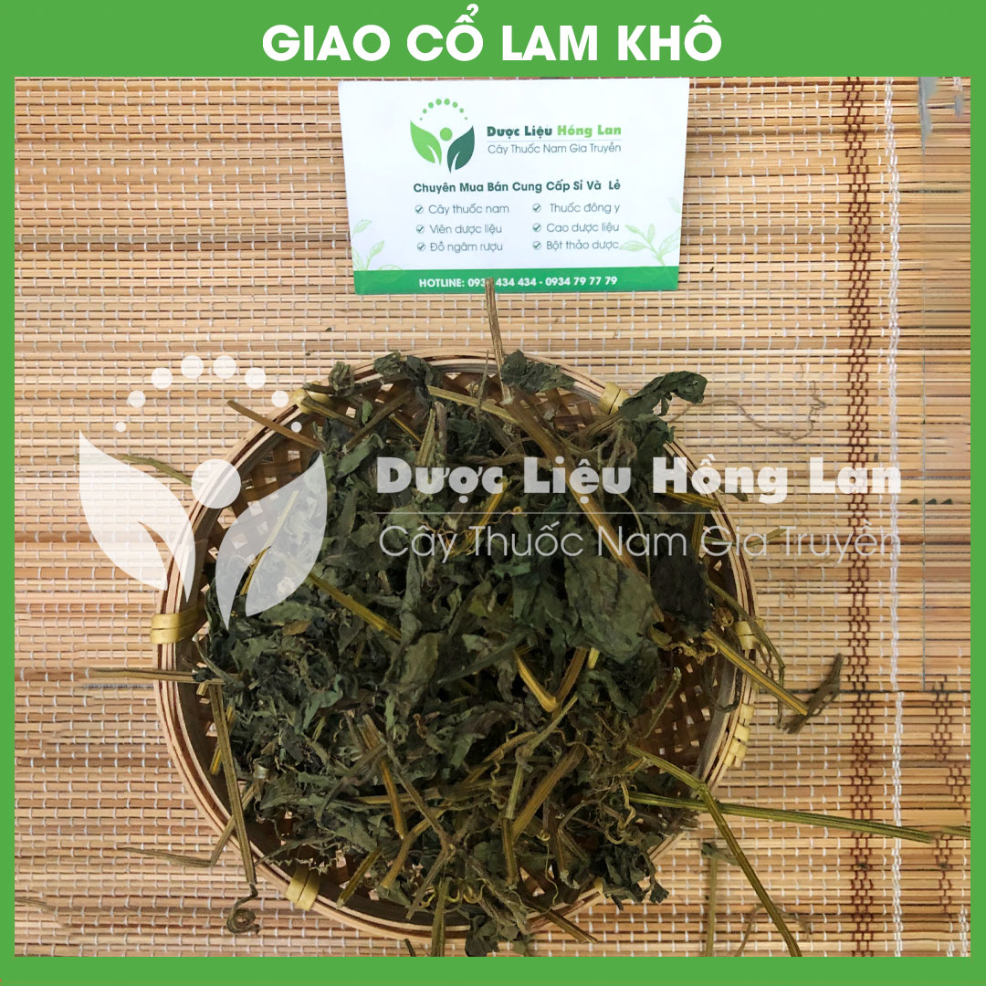 Cây Giảo Cổ Lam khô đóng gói 500gram