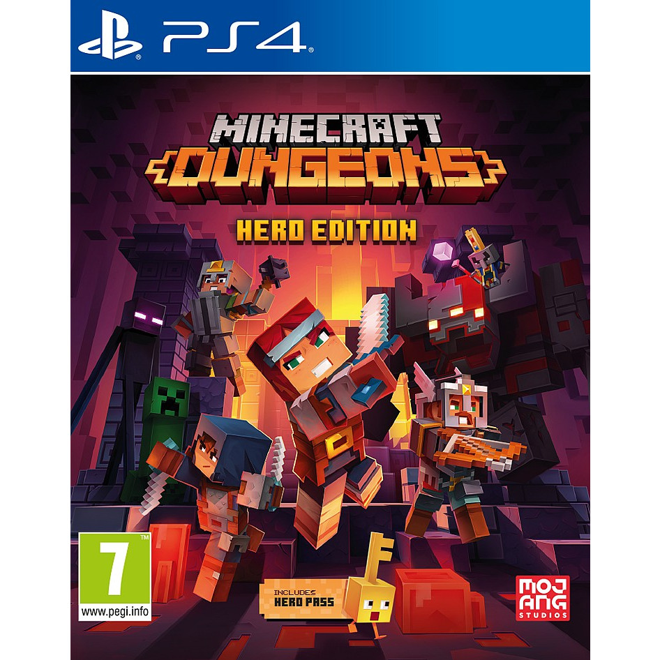 Đĩa Game Minecraft Dungeons Hero Edition - Hàng Nhập Khẩu