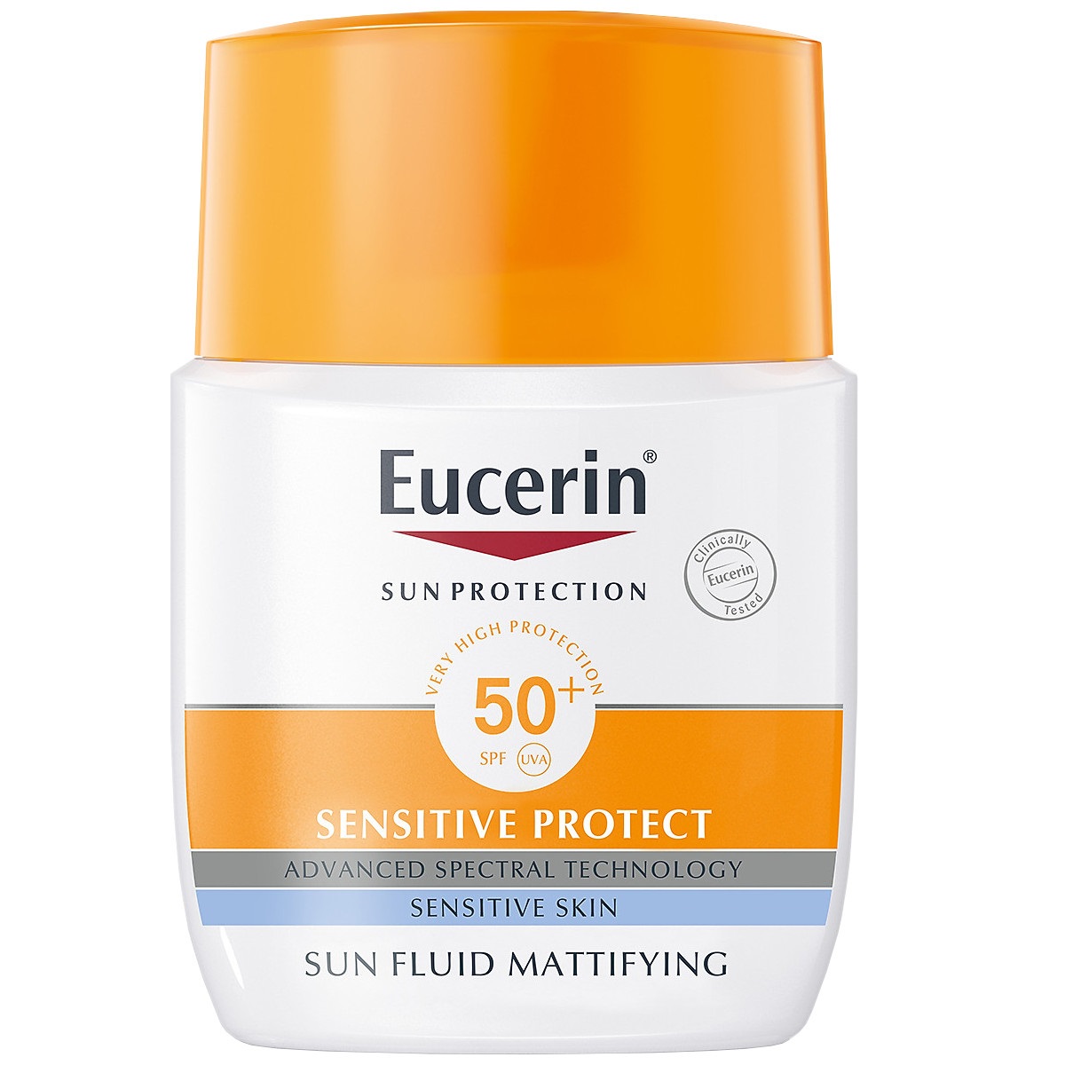 Kem Chống Nắng Eucerin Sun Fluid Mattifying SPF 50+ (50 ml), Cho Da Thường, Da Hỗn Hợp