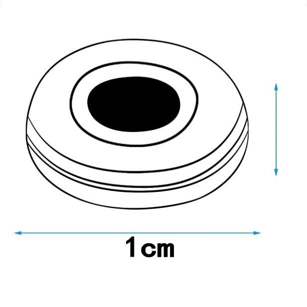 Set 10 Nút Đệm Silicone Trong Suốt Tự Dán, Chống Va Đập Cánh Cửa, Đồ Vật Tiện Dụng Trong Gia Đình, TakyHome 1750