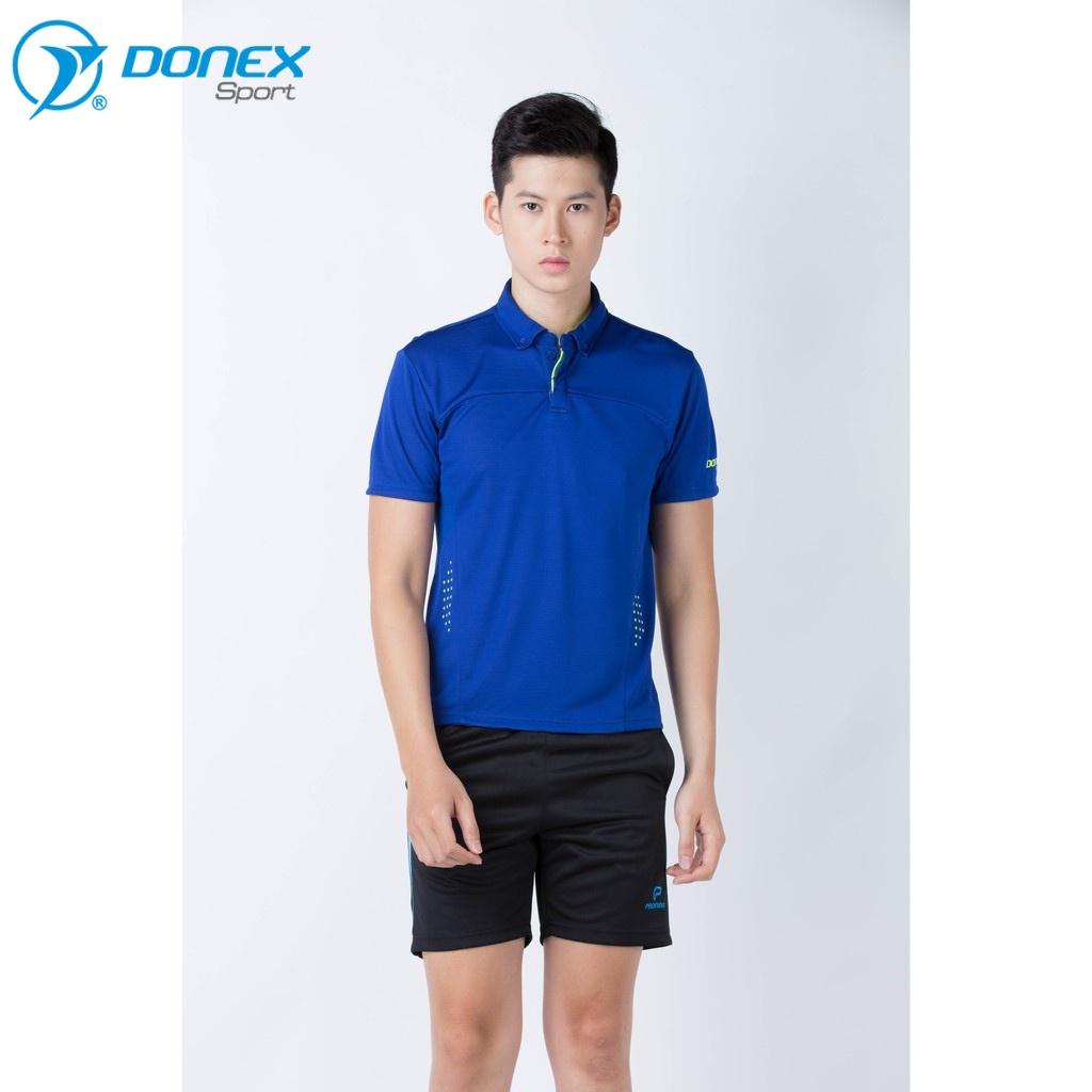 Áo Thể Thao Nam Cổ Polo DONEXPRO Kiểu Dáng Đẹp Form Chuẩn, Chất Vải Cao Cấp, Ôm Cơ Thể Thấm Hút, Thoát Mồ Hôi MC-8955