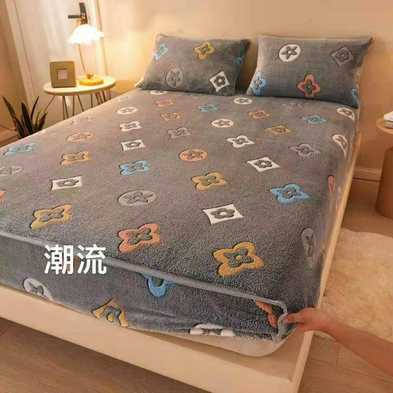 Bộ Ga Gối Nhung Nỉ Xù Nhập KHẩu Đủ Kích Thước Mới Nhất 2022