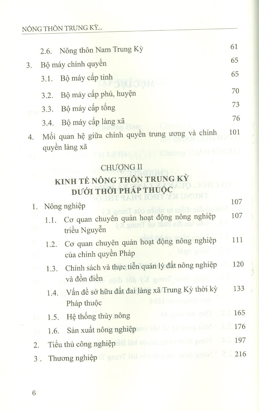 Nông Thôn Trung Kỳ Từ Năm 1858 Đến Năm 1945 (Sách Chuyên Khảo)