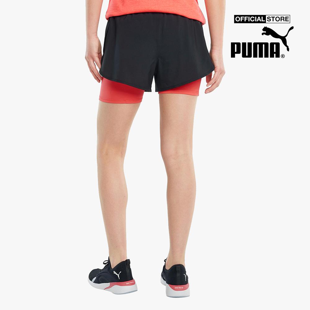 PUMA - Quần shorts thể thao nữ 2 in 1 Woven Running 521072