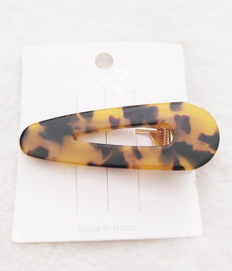 Kẹp tóc oval mẫu dài