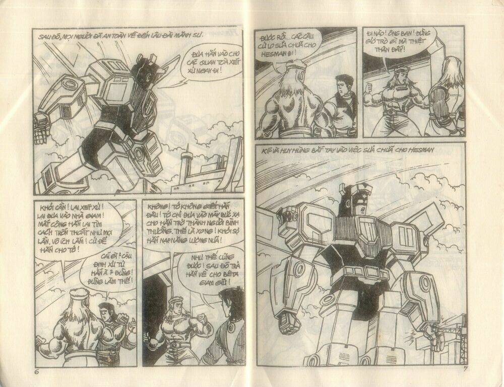 dũng sĩ hesman chapter 153 7