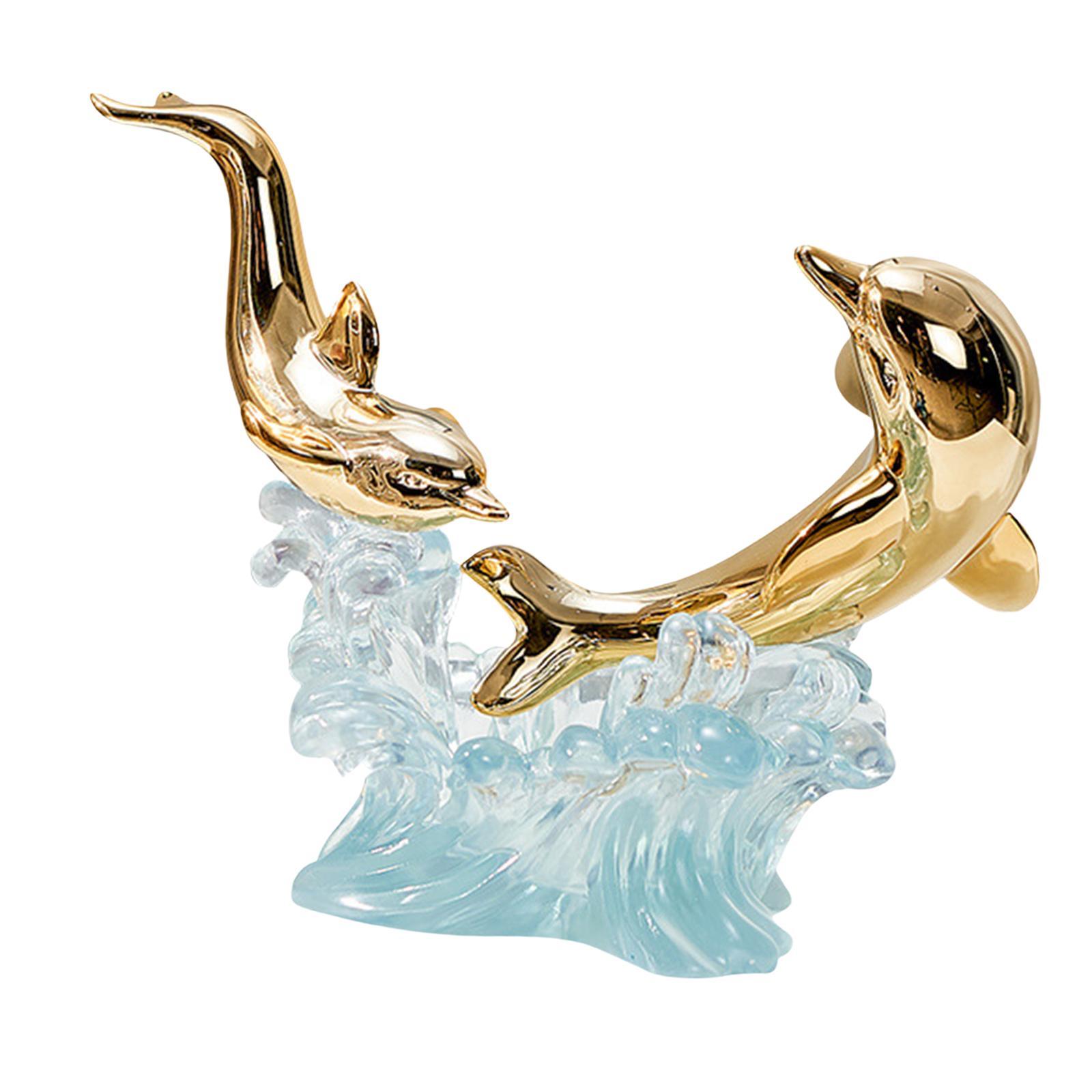 Creative Creative Dolphin Rack Animal Sculpture Crafts for gifts