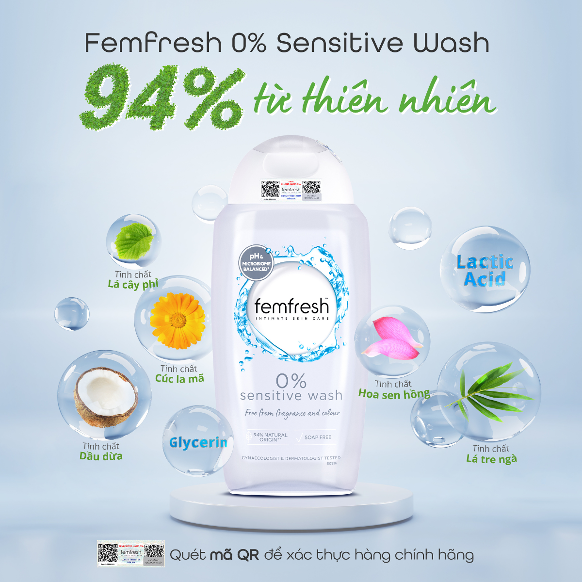 Dung Dịch Vệ Sinh Phụ Nữ Femfresh Daily Wash DDVS Phụ Nữ Intima 250ml