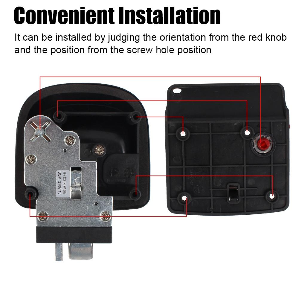 Bộ ổ khóa hai chìa thay thế cho cửa xe RV