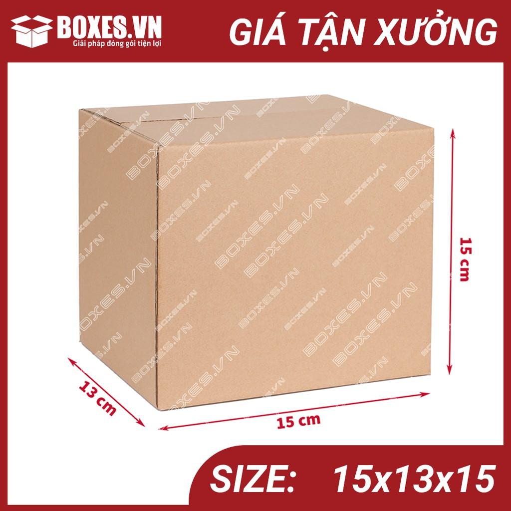 15x13x15 Combo 50 hộp Carton đóng gói hàng giá tại xưởng