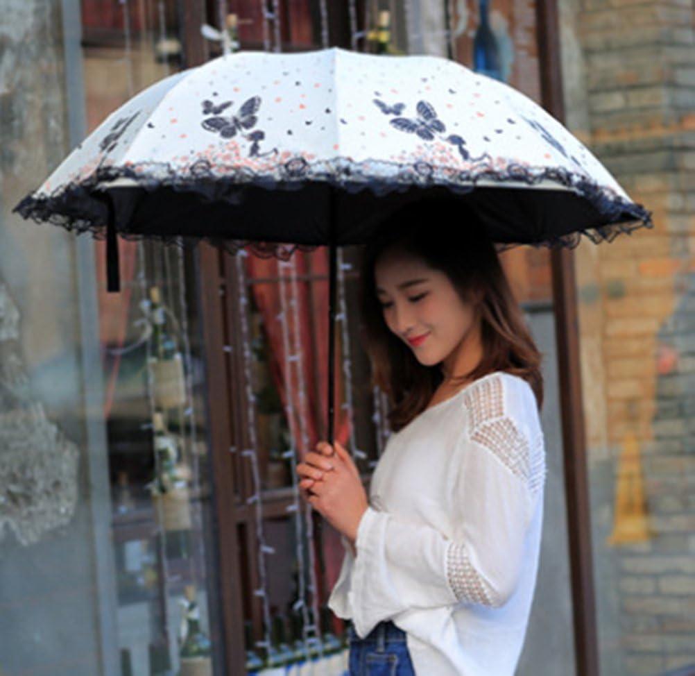 Ô UV Nữ Ô Gấp UPF50+ Ô Dù Che Nắng Dù Dù Gió Gió Mưa Mùa Hè