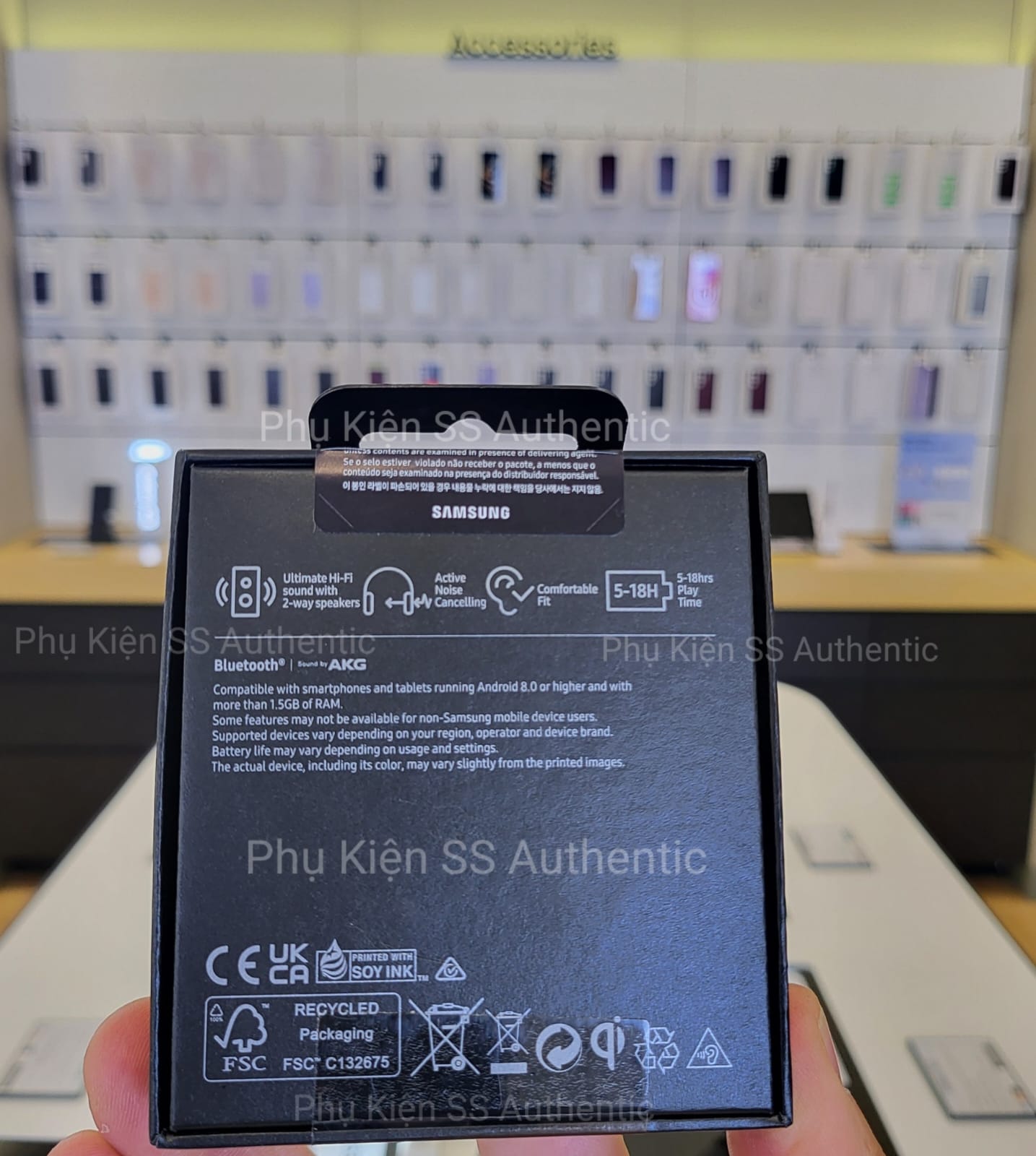 Tai Nghe Bluetooth Samsung Galaxy Buds 2 Pro - Màu Tím - Hàng Chính Hãng