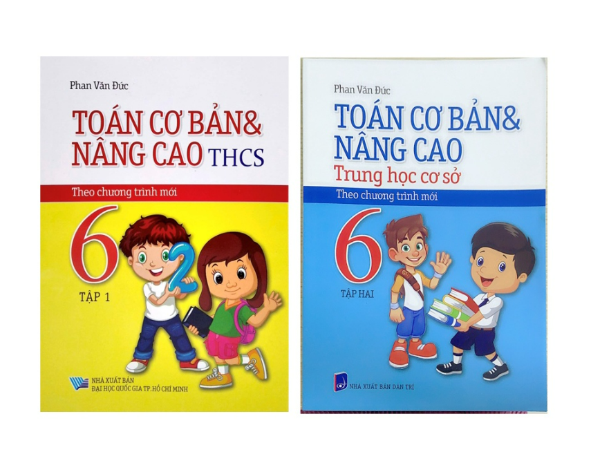 Sách - Combo Toán Cơ Bản Và Nâng Cao THCS Lớp 6