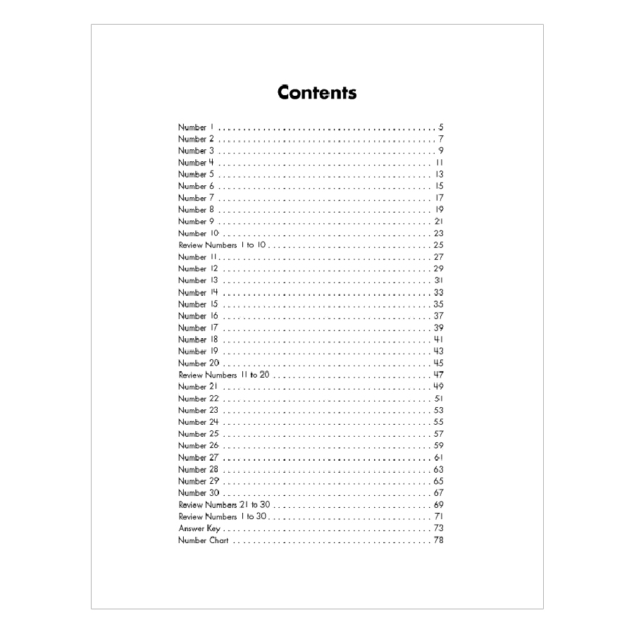 Study Smart: Numbers 1 To 30 K1