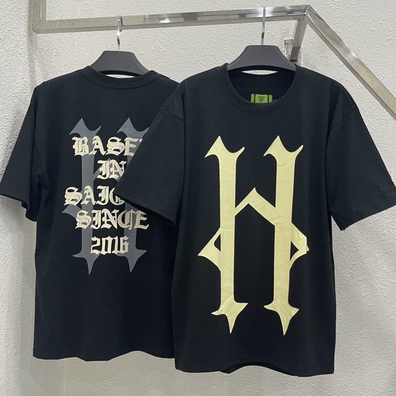 Áo Thun Tay Lỡ Unisex HADES H màu XANH/ĐEN /Nam nữ unisex/ Áo phông cổ tròn form rộng Jaystoree