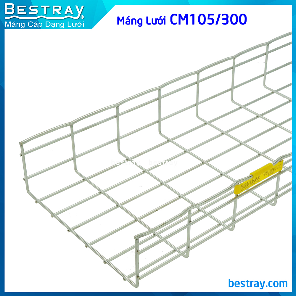 Máng Cáp Dạng Lưới Inox 304 - Thép | Các Loại Máng Lưới Bestray| Mã SP CM105