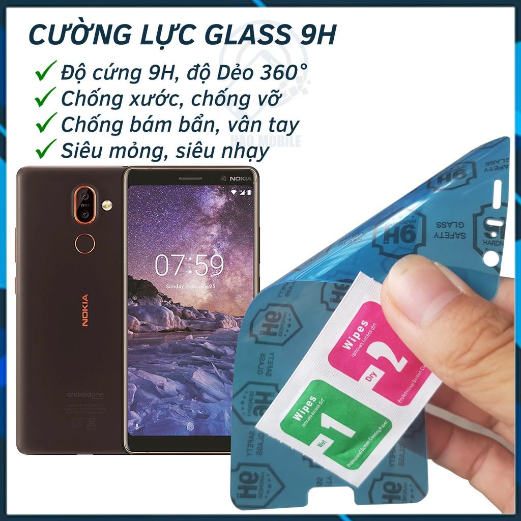 Dán cường lực nano dẻo dành cho Nokia 5.1, 5.1 Plus, 6.1, 6.1 Plus, 7 Plus, 7.2, 8.1