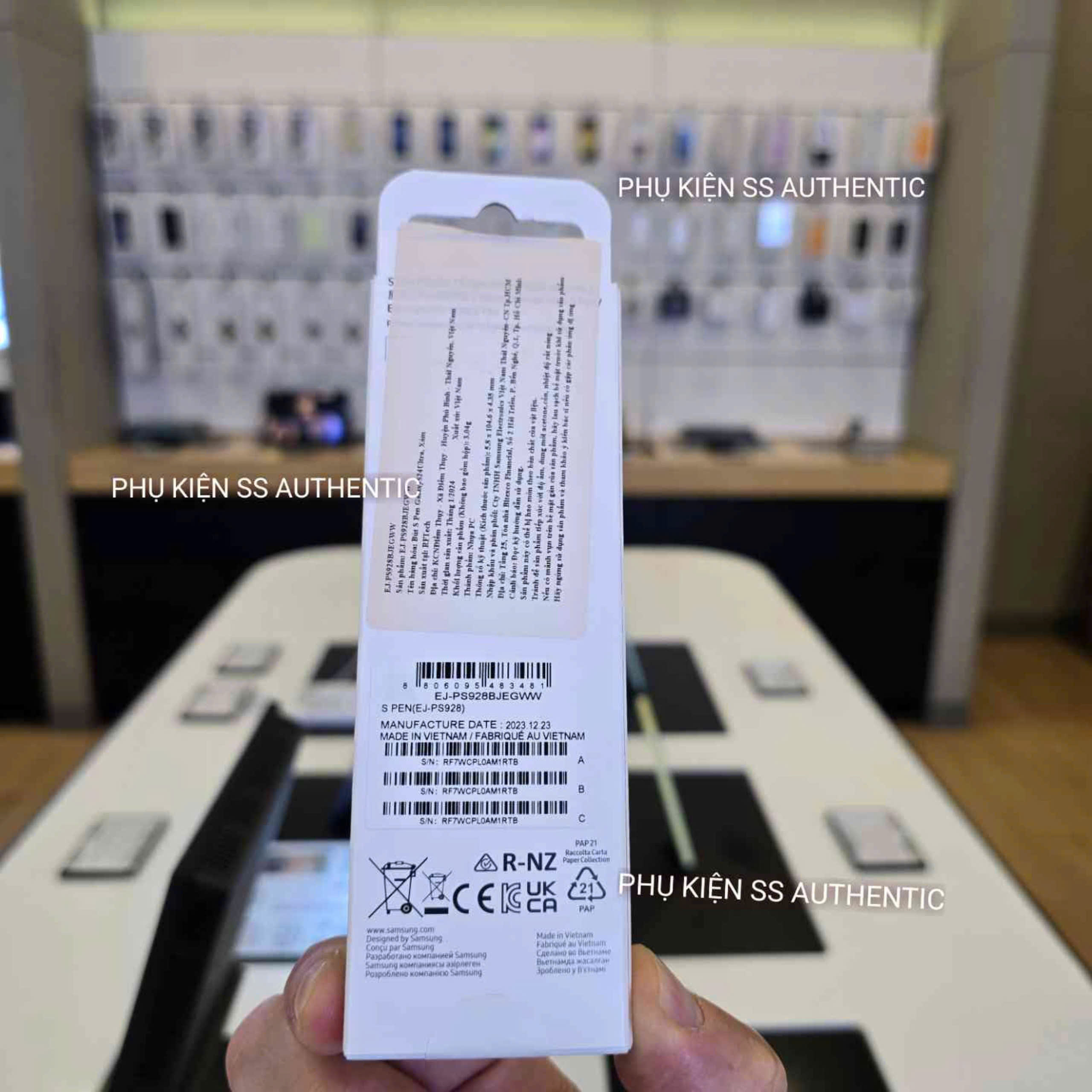 Bút S Pen Samssung  S24 Ultra màu Xám - Hàng chính hãng