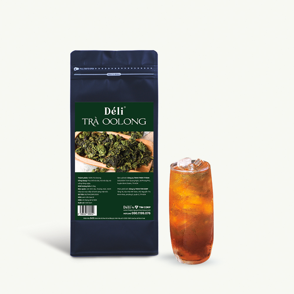 Trà Oolong Đặc biệt Déli túi 500g