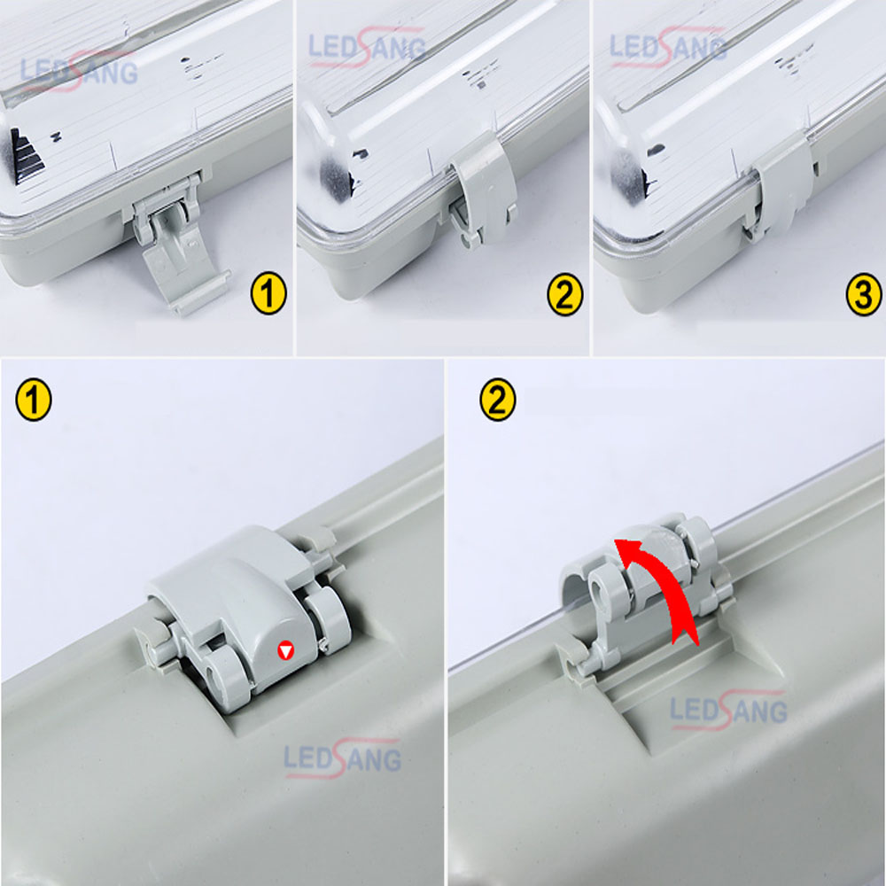 Máng đèn led - Máng đèn led chống thấm - Máng đèn chống nước - Máng đèn led chống ẩm - 
Máng đèn ngoài trời - Máng đèn cho kho lạnh AD-C1-60 AD-C2-60 AD-C1-120 AD-C2-120 LEDSANG